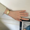 Wholesale Women's Alloy Case Ordinary Glass Mirror Medieval Style Roman Disc Watch