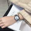Wholesale Women's Alloy Case Stainless Steel Band Round Dial Leisure Style Watch