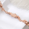 Wholesale Women's Alloy Cat's Eye Leaf Electroplated Bracelet