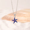 Wholesale Women's Alloy Clavicle Chain With Starfish Pendant And Electroplating Treatment Animal Style Jewelry