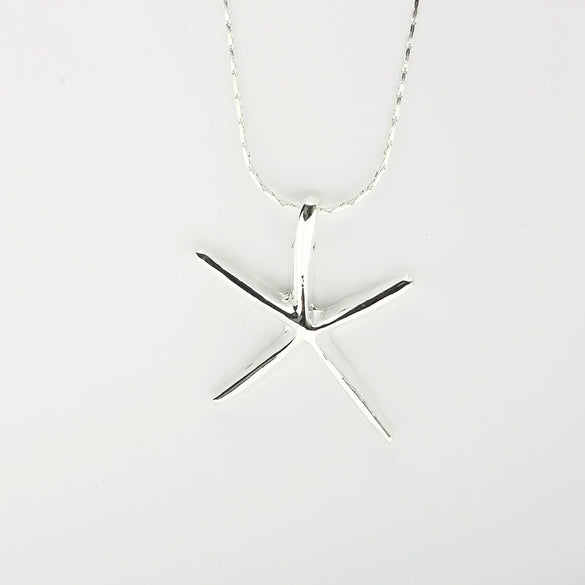 Wholesale Women's Alloy Clavicle Chain With Starfish Pendant And Electroplating Treatment Animal Style Jewelry