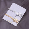 Wholesale Women's Alloy Copper Goldplated Dart Hair Clip