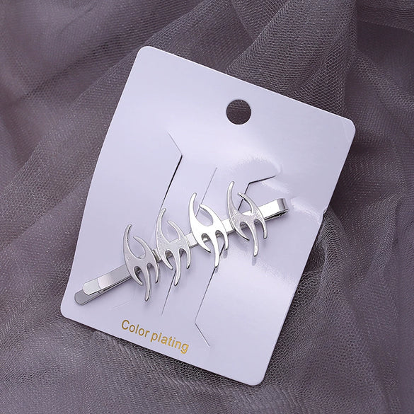 Wholesale Women's Alloy Copper Goldplated Dart Hair Clip