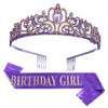 Wholesale Women's Alloy Crystal Crown Belt With Geometric Style And Electroplating Process