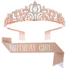 Wholesale Women's Alloy Crystal Crown Belt With Geometric Style And Electroplating Process