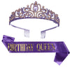 Wholesale Women's Alloy Crystal Crown Belt With Geometric Style And Electroplating Process