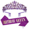 Wholesale Women's Alloy Crystal Crown Belt With Geometric Style And Electroplating Process