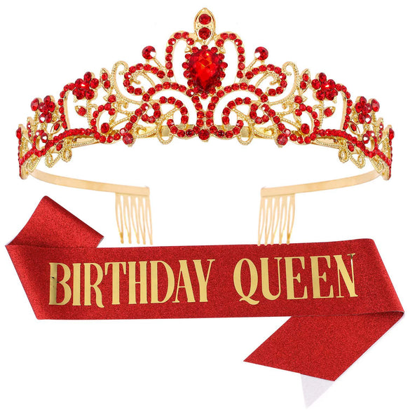 Wholesale Women's Alloy Crystal Crown Belt With Geometric Style And Electroplating Process