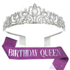 Wholesale Women's Alloy Crystal Crown Belt With Geometric Style And Electroplating Process