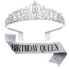 Wholesale Women's Alloy Crystal Crown Belt With Geometric Style And Electroplating Process