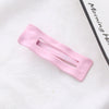 Wholesale Women's Alloy Duckbill Hairpin Simple Matte Gold Candy Color Baking Paint Headwear