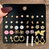 Wholesale Women's Alloy Earrings Fashion Ol Style With Animal Zodiac Pattern And Electroplating Treatment