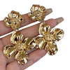 Wholesale Women's Alloy Electroplated Flower Pattern Light Luxury High Sense French Tassel Earrings