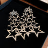 Wholesale Women's Alloy Electroplated Flower Pattern Light Luxury High Sense French Tassel Earrings