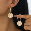 Wholesale Women's Alloy Electroplated Flowershaped Earrings