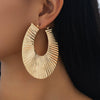 Wholesale Women's Alloy Electroplated Flowershaped Long Earrings Accessories