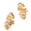 Wholesale Women's Alloy Electroplated Geometric Flower Pattern Earrings