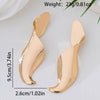 Wholesale Women's Alloy Electroplated Geometric Water Drop Earrings