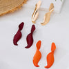 Wholesale Women's Alloy Electroplated Geometric Water Drop Earrings