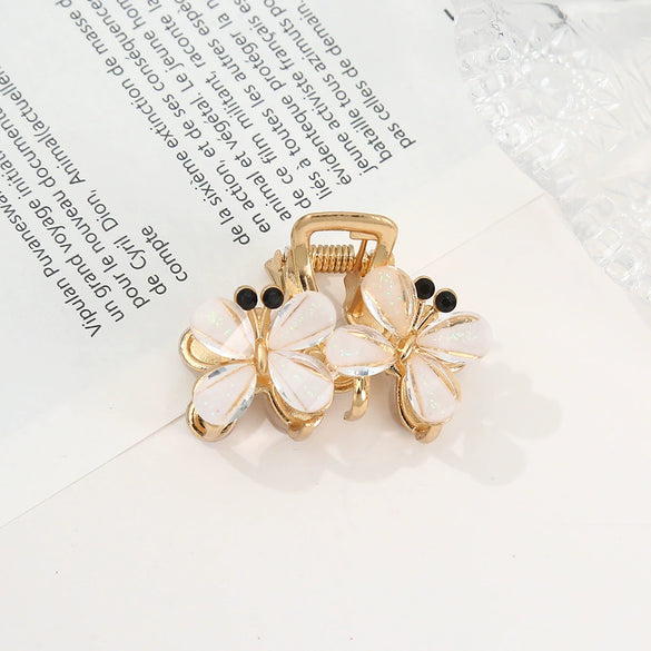 Wholesale Women's Alloy Electroplated Plants And Flowers Style Hair Clip