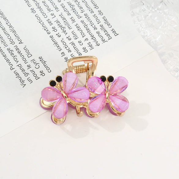 Wholesale Women's Alloy Electroplated Plants And Flowers Style Hair Clip