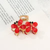 Wholesale Women's Alloy Electroplated Plants And Flowers Style Hair Clip