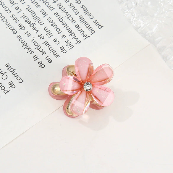 Wholesale Women's Alloy Electroplated Plants And Flowers Style Hair Clip