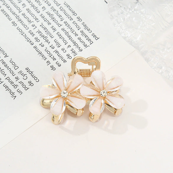 Wholesale Women's Alloy Electroplated Plants And Flowers Style Hair Clip