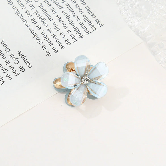 Wholesale Women's Alloy Electroplated Plants And Flowers Style Hair Clip