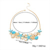 Wholesale Women's Alloy Electroplated Star Shape Animal Zodiac Vacation Style Bracelet And Necklace Set