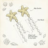 Wholesale Women's Alloy Electroplated Starfish Animal Zodiac Minimalist Style Earrings