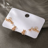 Wholesale Women's Alloy Electroplating Simple Star Pattern Earrings