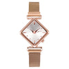 Wholesale Women's Alloy Fashion Watch Set With Round Dial And Textile Strap