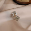 Wholesale Women's Alloy Flower Brooch With Electroplating And Minimalist Design