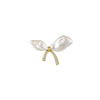 Wholesale Women's Alloy Flower Pattern Irregular Bow Electroplated Brooch