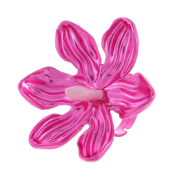 Wholesale Women's Alloy Flower Ring Retro Fashion Electroplated