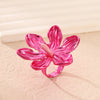 Wholesale Women's Alloy Flower Ring Retro Fashion Electroplated