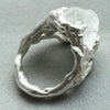 Wholesale Women's Alloy Geometric Crystal Ring With Diamond Design Exaggerated Hiphop Style Imitation Irregular Shape