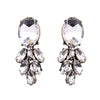 Wholesale Women's Alloy Geometric Diamond Earrings