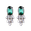 Wholesale Women's Alloy Geometric Diamond Earrings