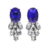 Wholesale Women's Alloy Geometric Diamond Earrings