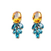 Wholesale Women's Alloy Geometric Diamond Earrings