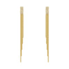 Wholesale Women's Alloy Geometric Diamond Long Tassel Earrings