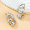 Wholesale Women's Alloy Geometric Earrings With Electroplating For Fashion