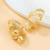 Wholesale Women's Alloy Geometric Earrings With Electroplating For Fashion
