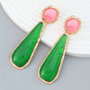 Wholesale Women's Alloy Geometric Electroplated Earrings