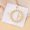 Wholesale Women's Alloy Geometric Electroplated Golden Frog Clip Jewelry
