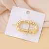 Wholesale Women's Alloy Geometric Electroplated Golden Frog Clip Jewelry