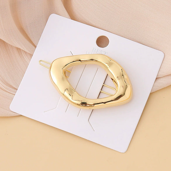Wholesale Women's Alloy Geometric Electroplated Golden Frog Clip Jewelry