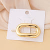 Wholesale Women's Alloy Geometric Electroplated Golden Frog Clip Jewelry